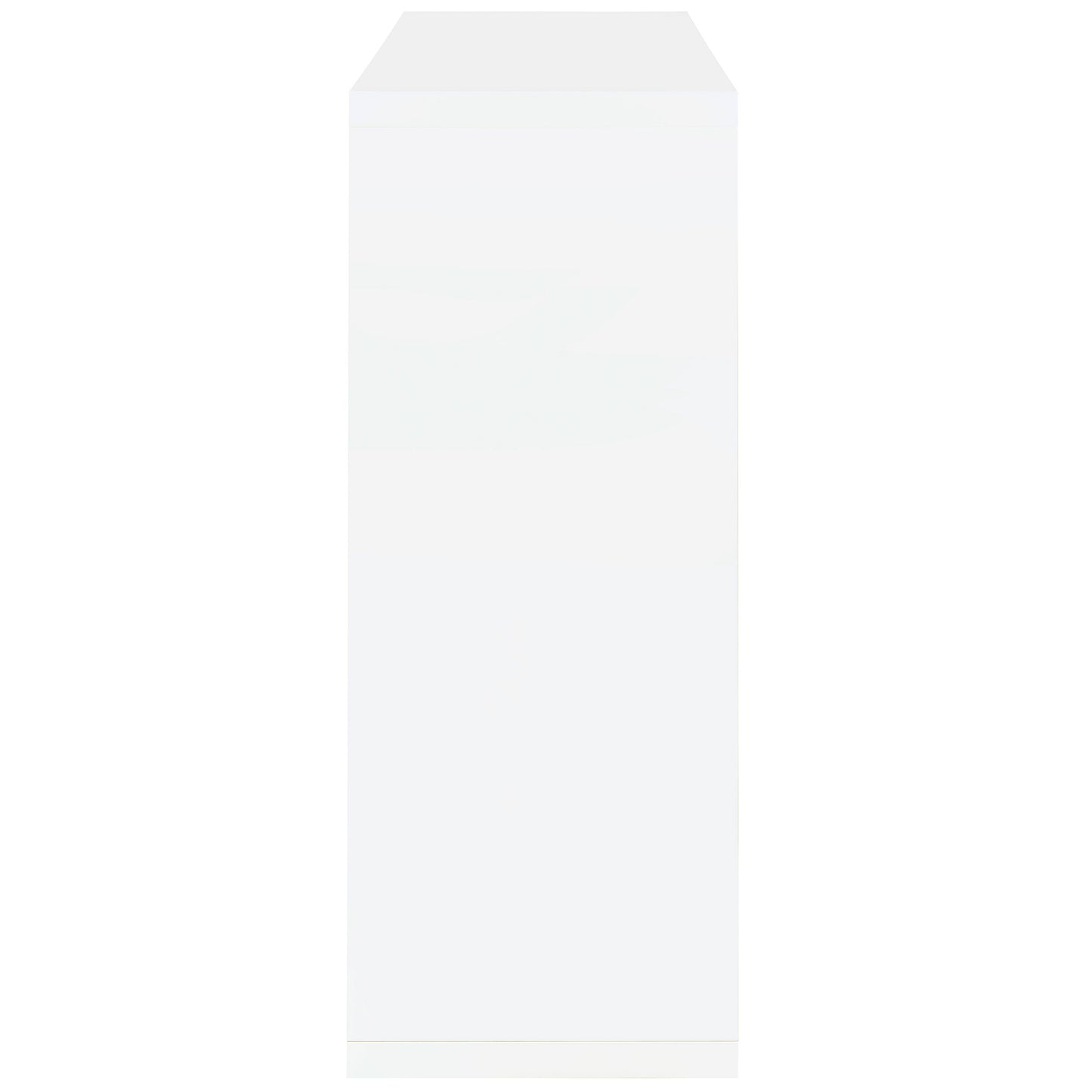 Prescott White High Gloss Bar Table