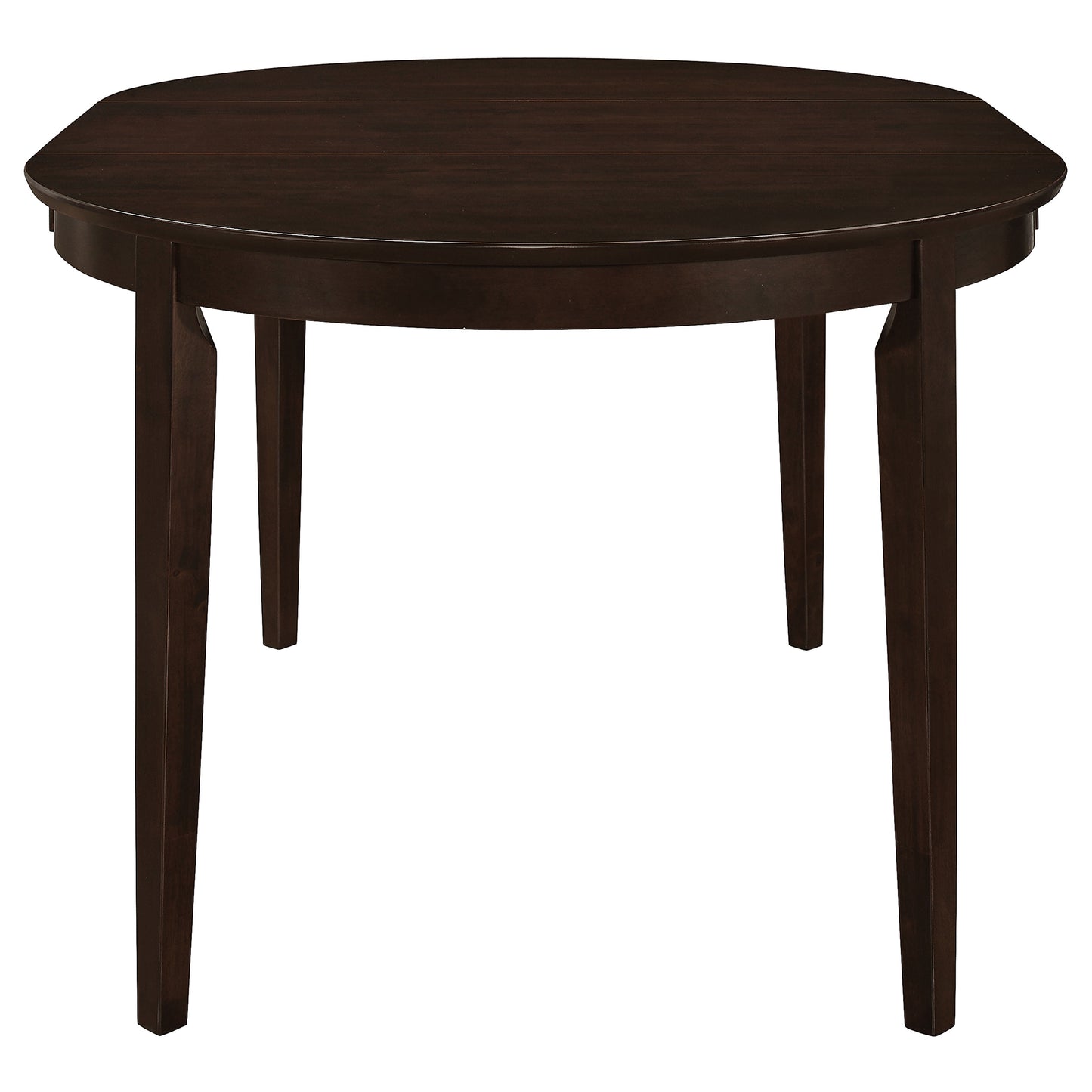 Corvello 60-inch Cappuccino Oval Extension Dining Table