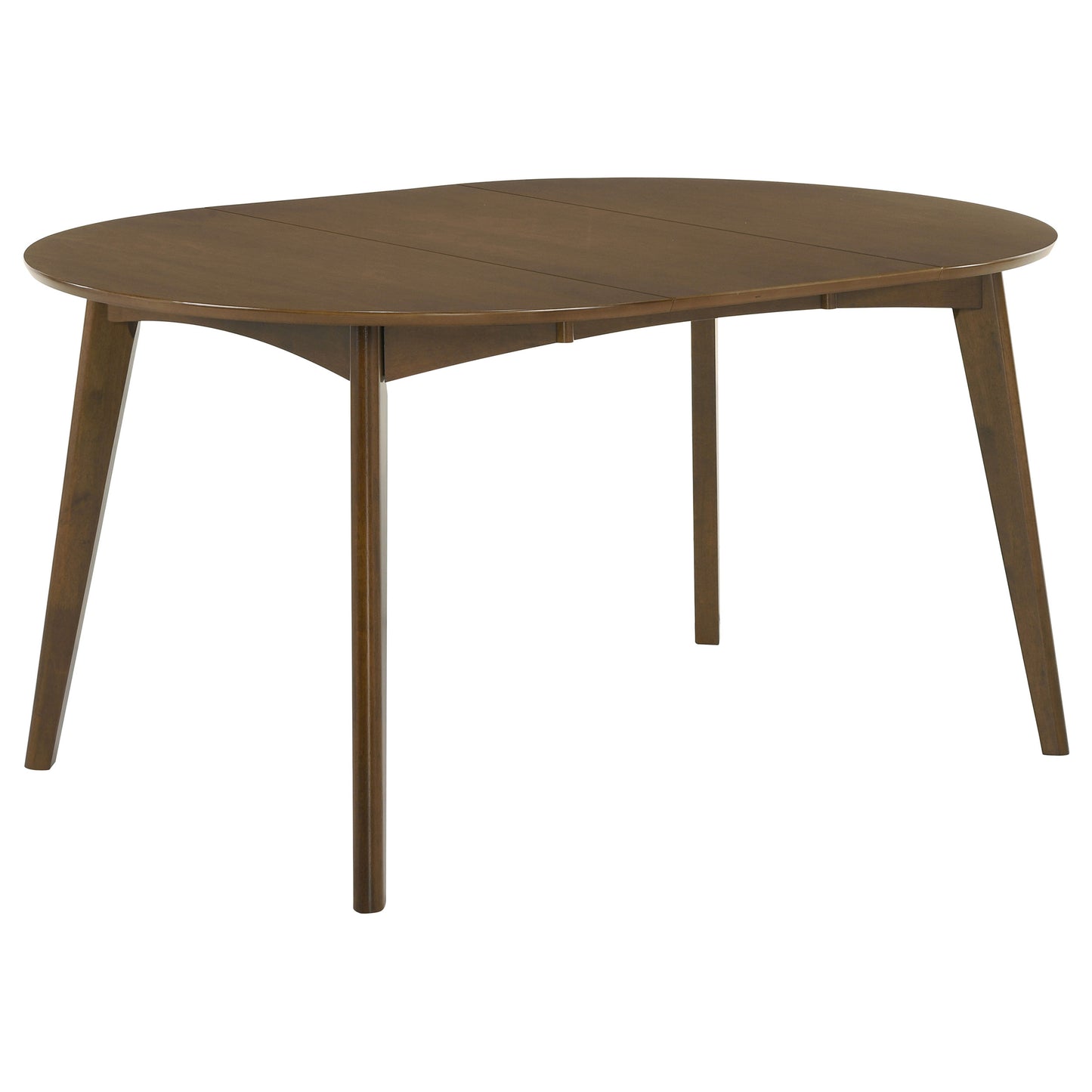 Elric 60” Expandable Dining Table in Dark Walnut