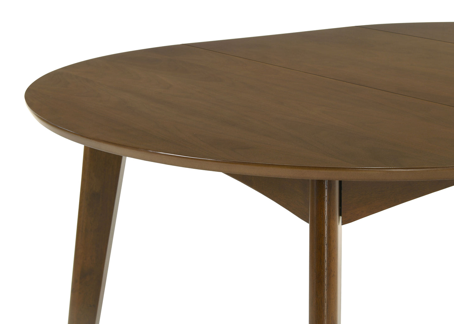 Elric 60” Expandable Dining Table in Dark Walnut