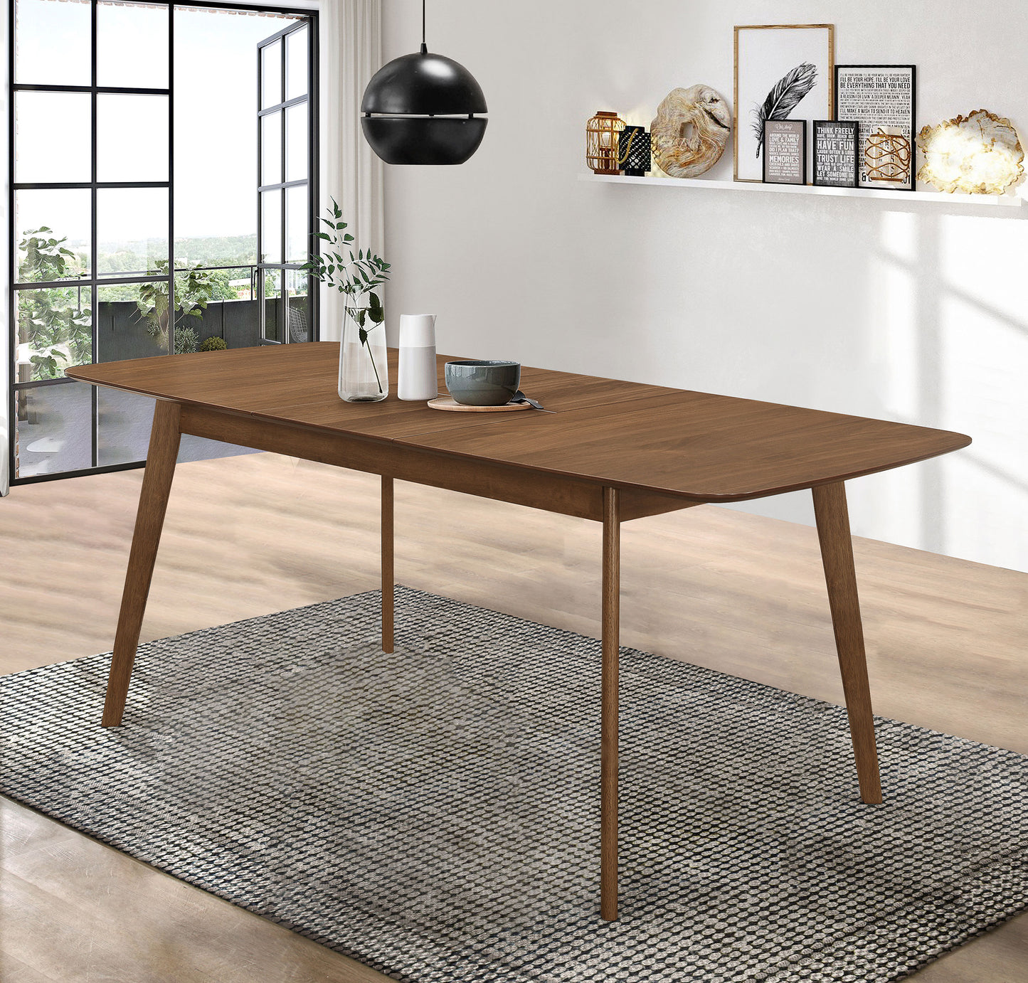 Montreux 79-inch Grey Sintered Stone Dining Table