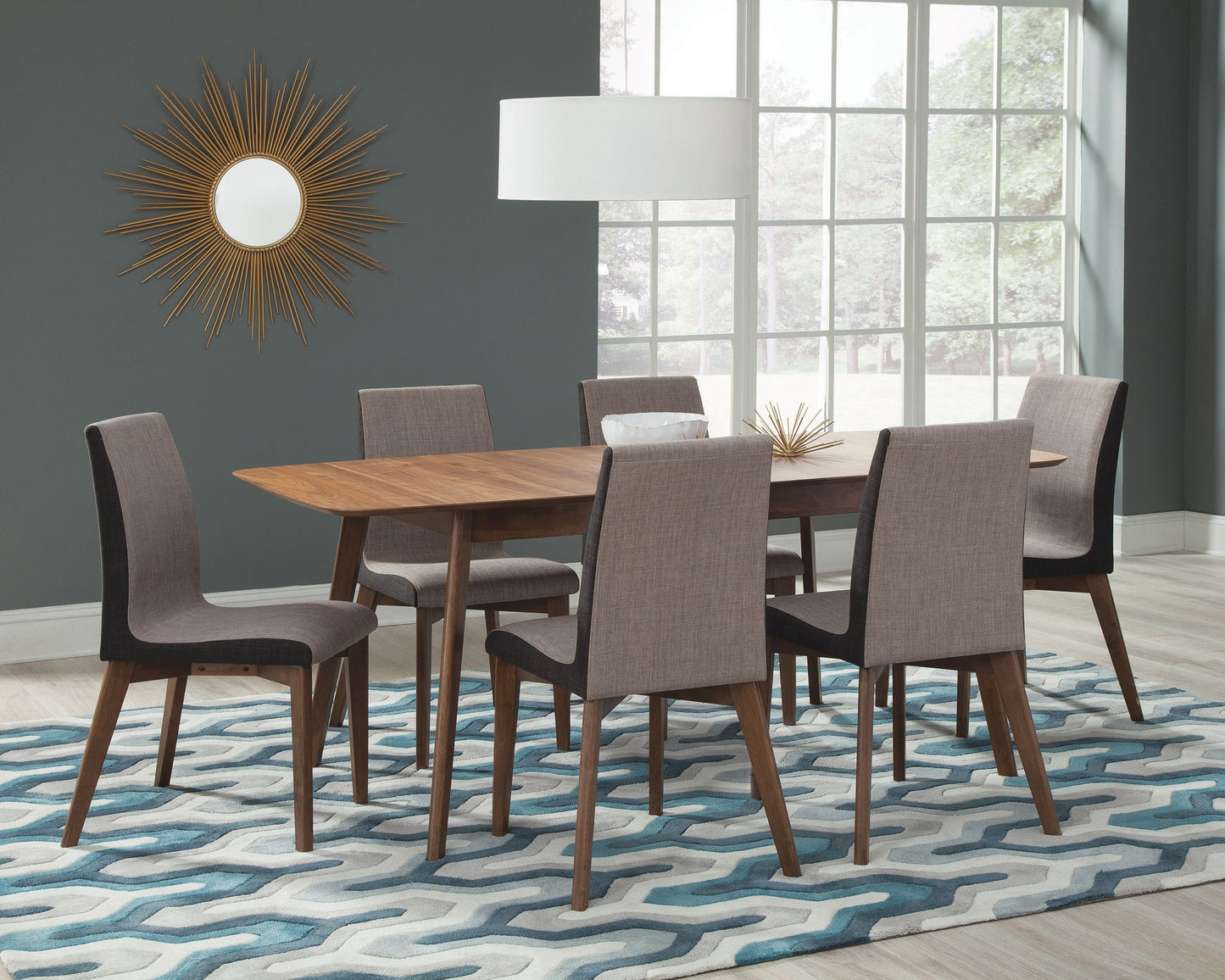 Montreux 79-inch Grey Sintered Stone Dining Table