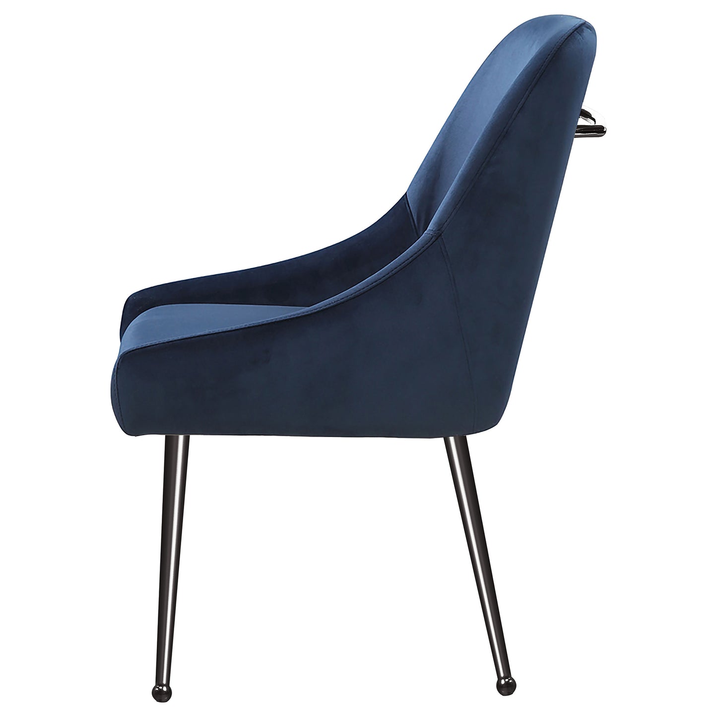Mayette Upholstered Dining Side Chair – Blue (Set of 2)
