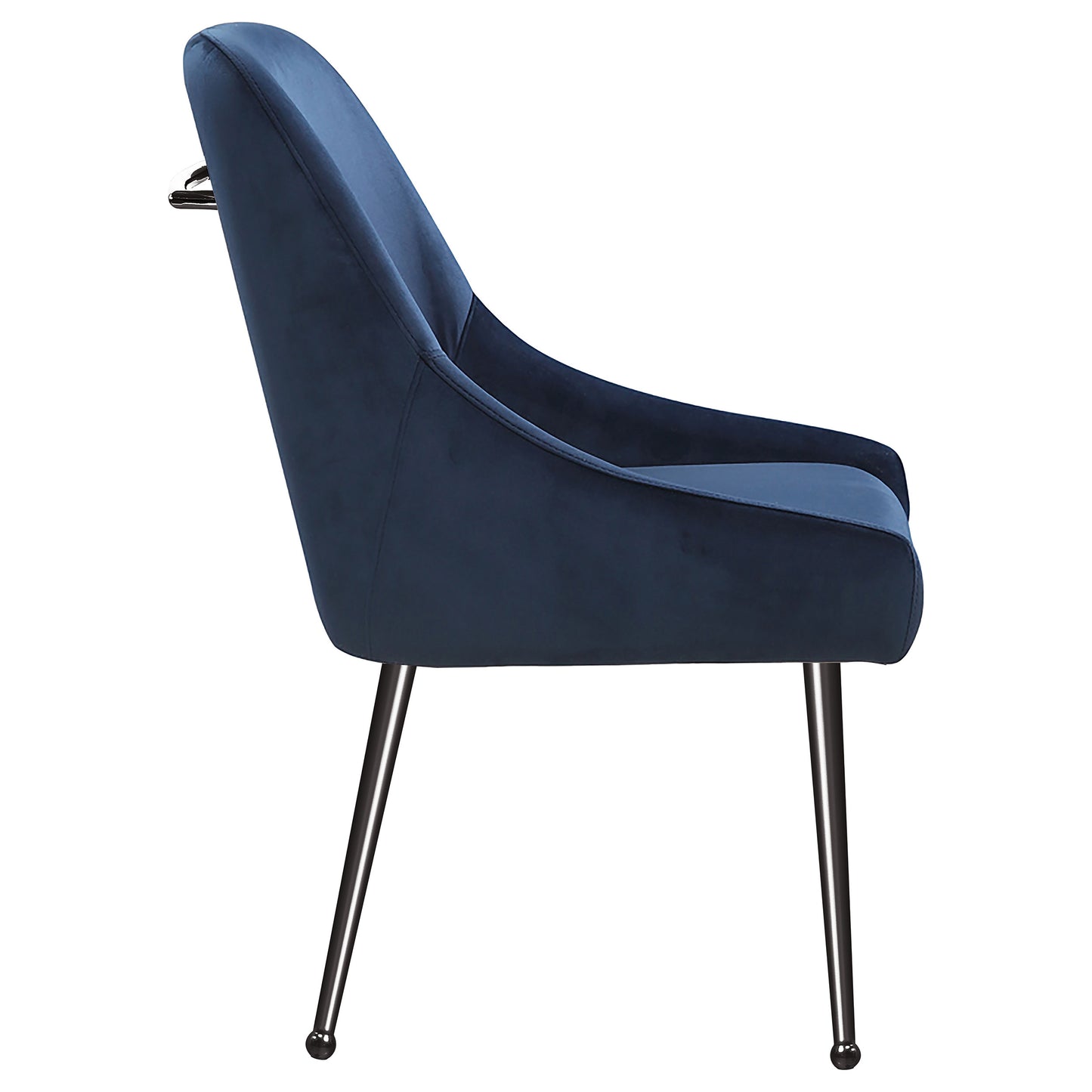Mayette Upholstered Dining Side Chair – Blue (Set of 2)
