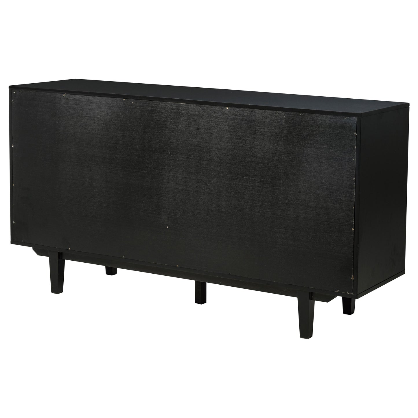 Brindle 59" 3-Door Sideboard – Distressed Light Brown Finish