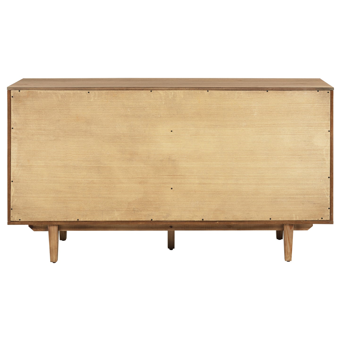 Ashford 4-Door Sideboard with Dual Drawers – Natural Finish