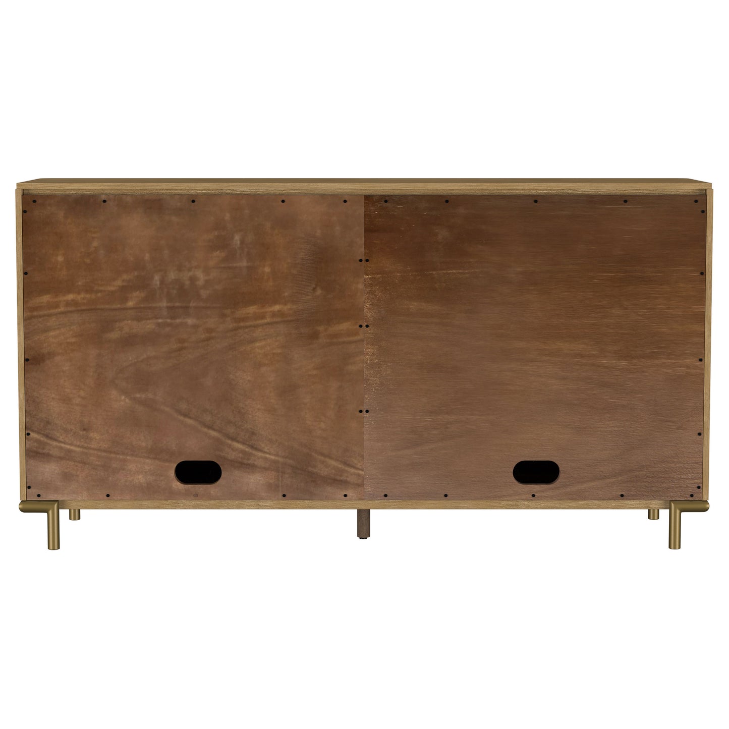 Virelle Cane Door 2-Drawer Sideboard Server – Sand Wash Finish