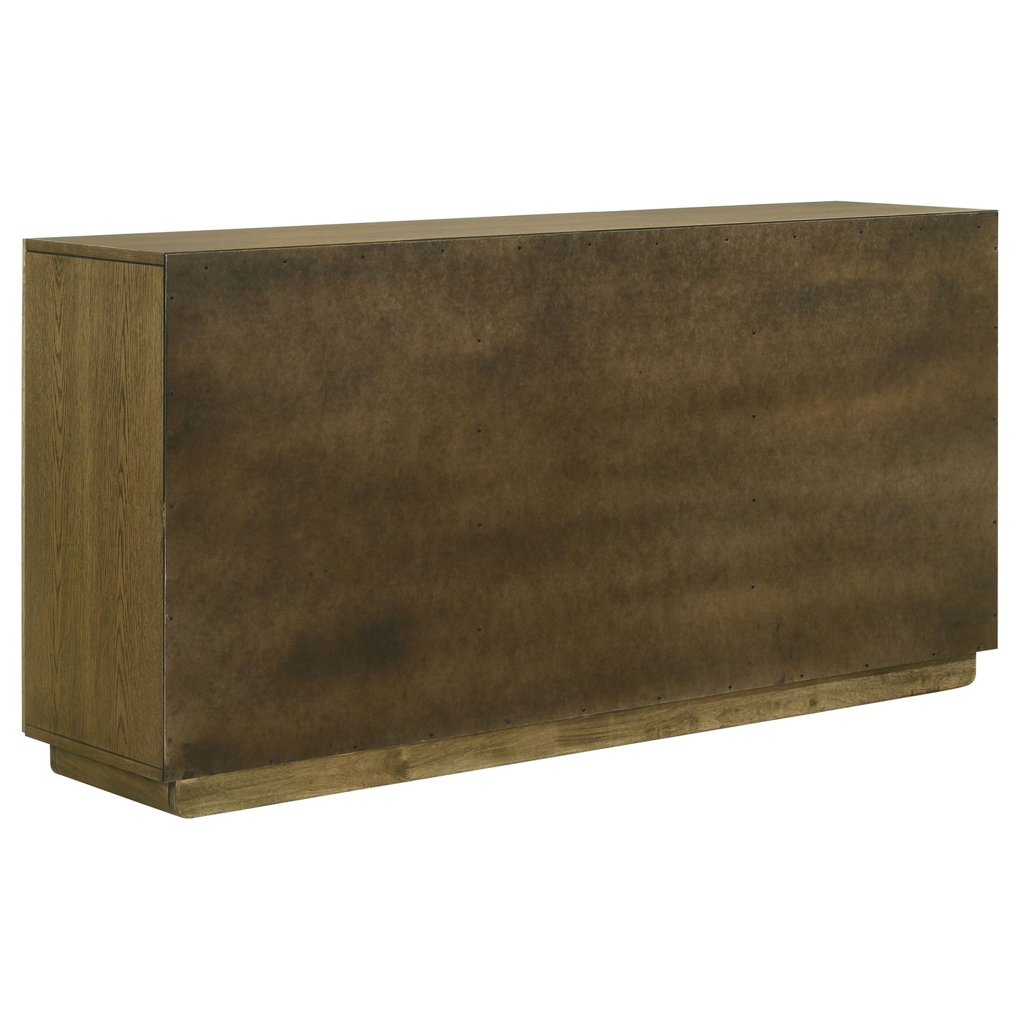 Kingsport 71-Inch Display Sideboard with Glass Panels and Shelves