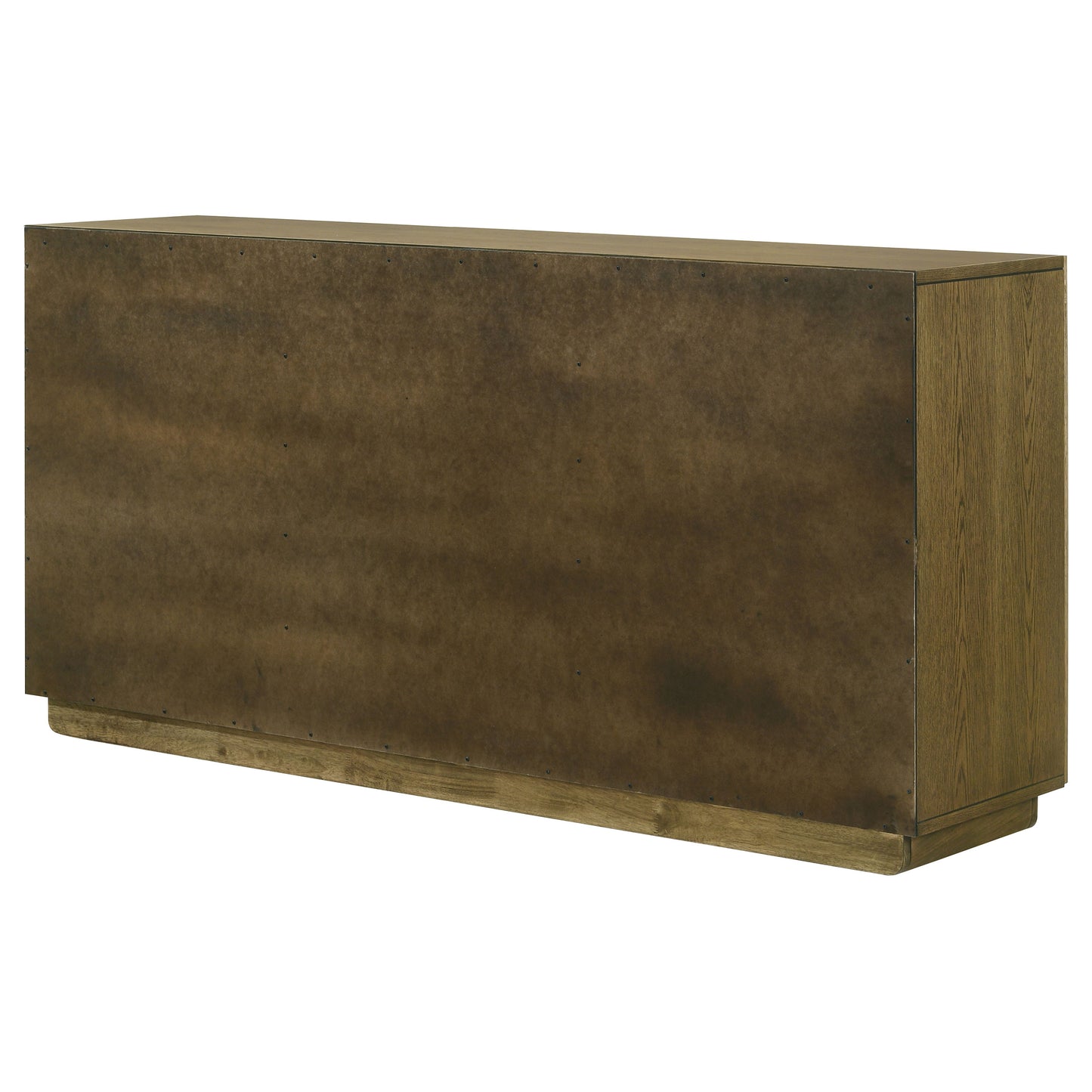 Kingsport 71-Inch Display Sideboard with Glass Panels and Shelves
