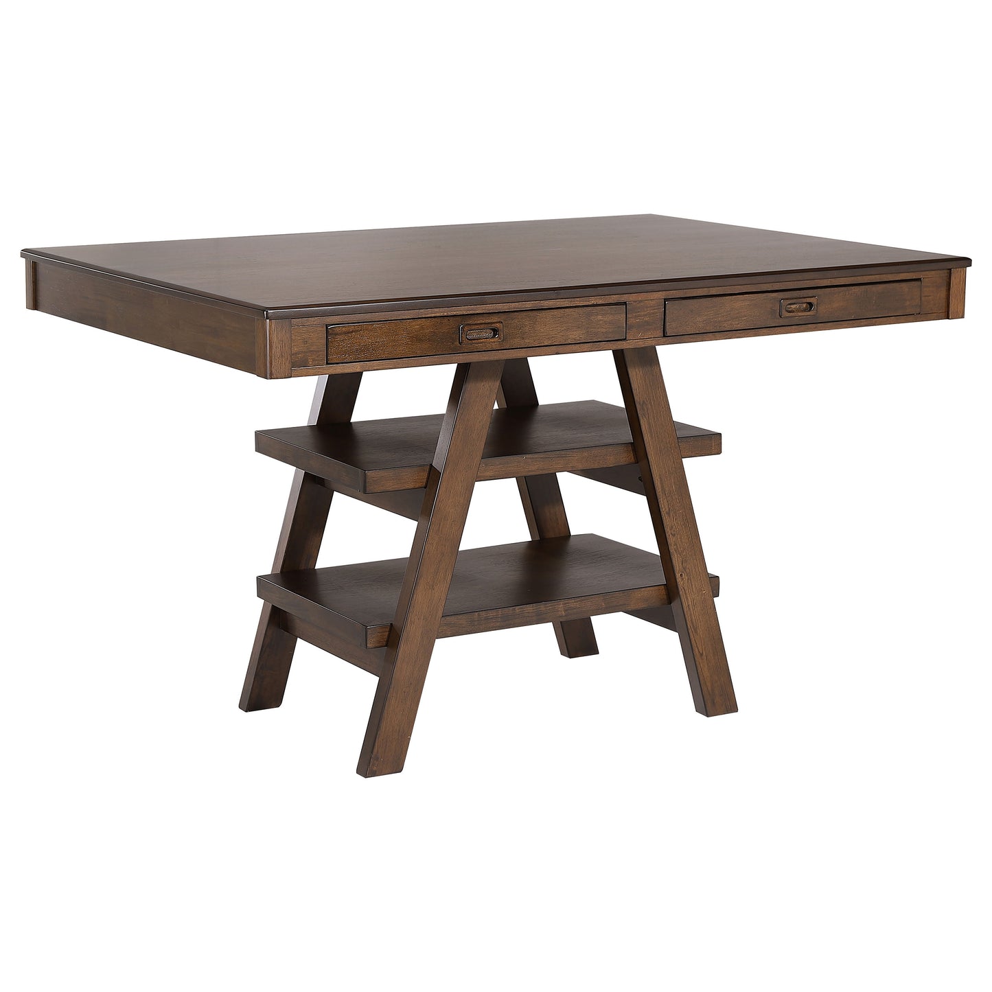 Farren 60” Rectangular Counter Height Dining Table in Walnut