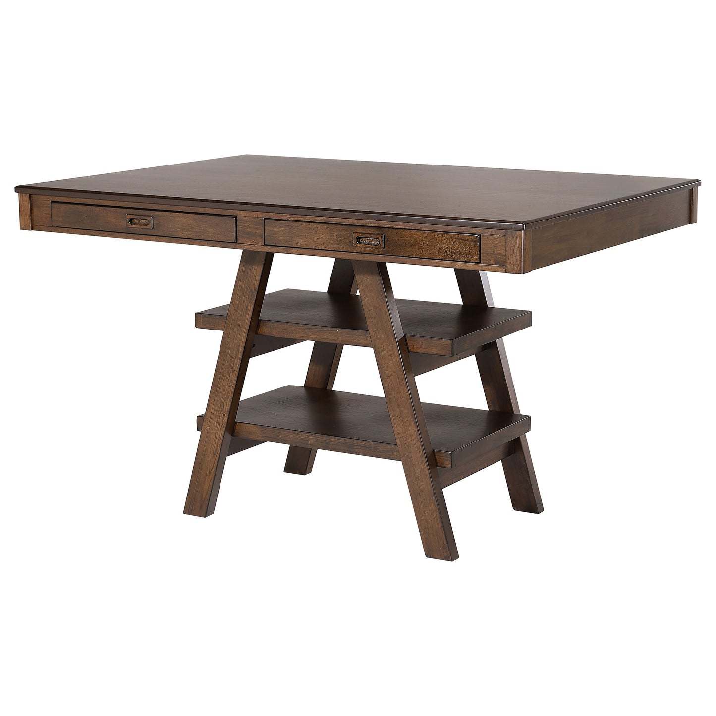 Farren 60” Rectangular Counter Height Dining Table in Walnut