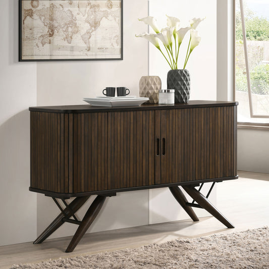 Montrose 2-Door Sideboard Buffet – Dark Walnut Finish