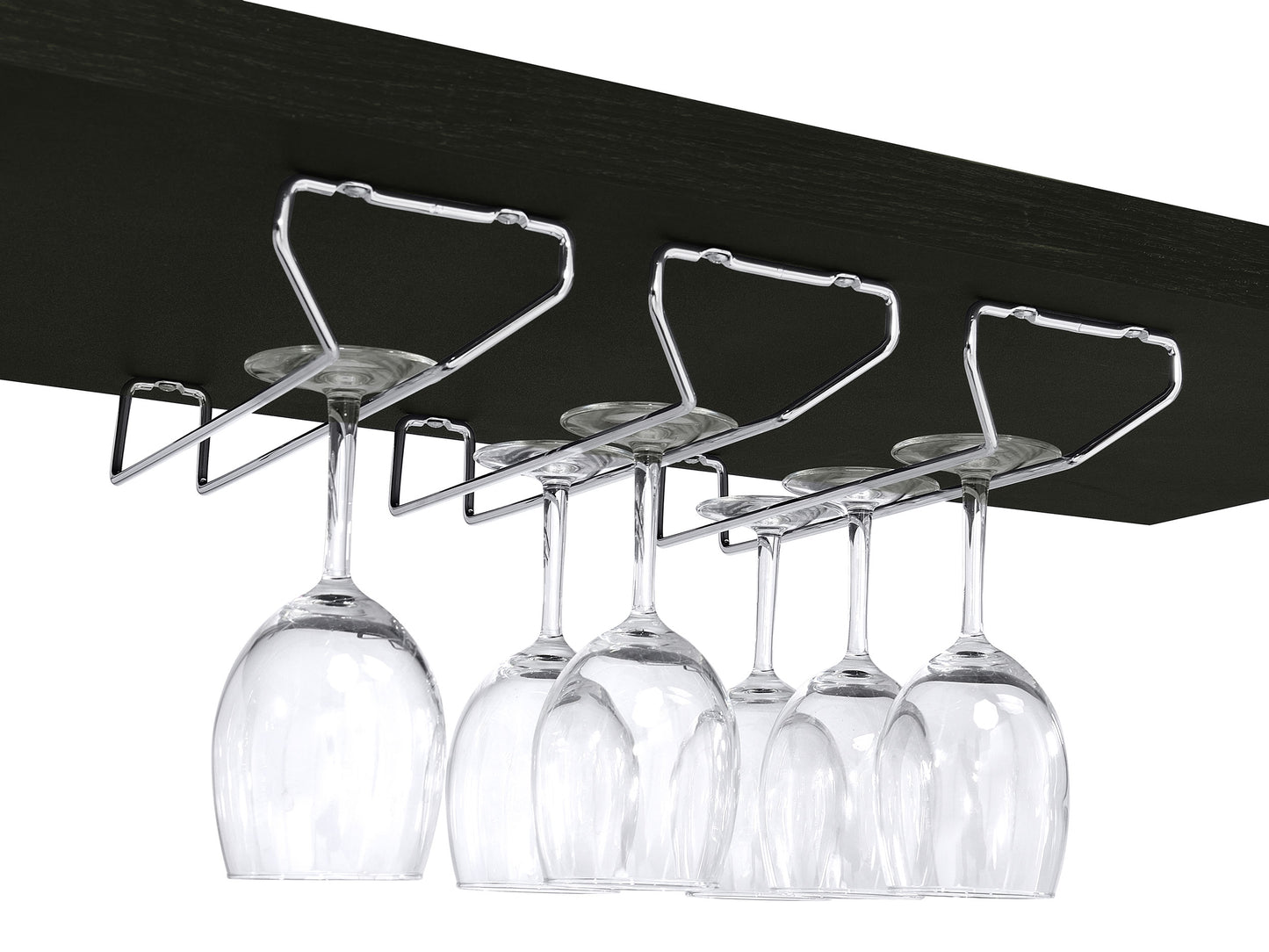 Risley Modern LED Wine Cabinet – Charcoal