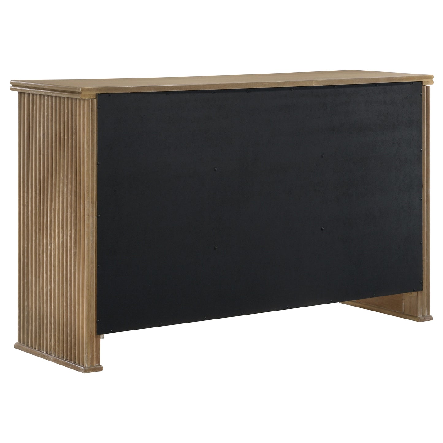 Haven Sideboard de 59" con 3 Puertas – Acabado Rústico Claro