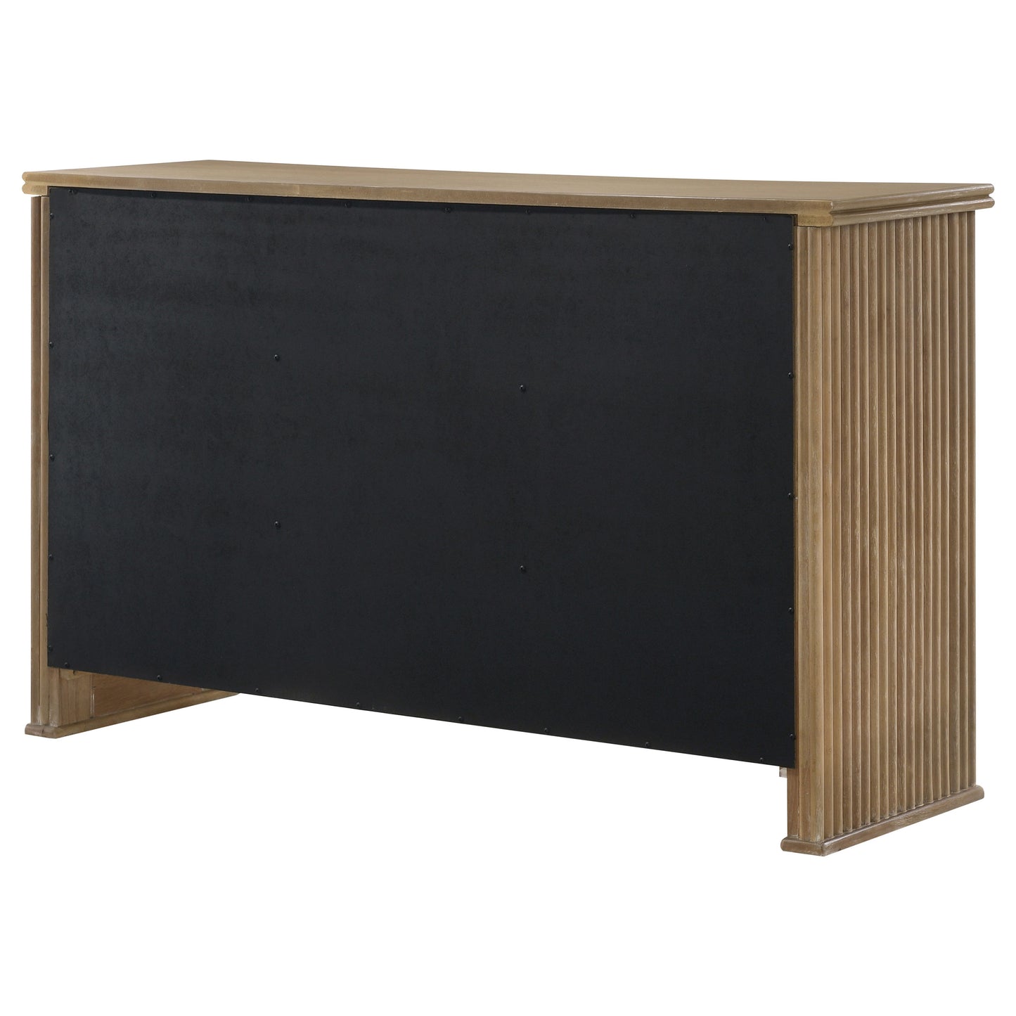 Haven Sideboard de 59" con 3 Puertas – Acabado Rústico Claro