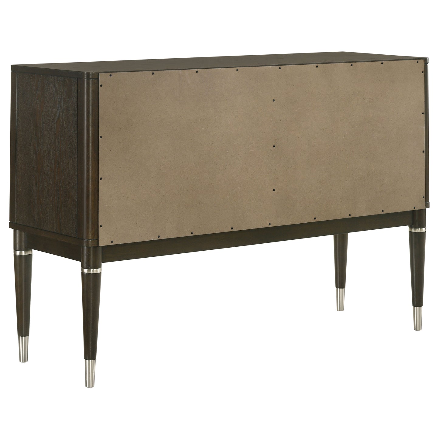 Dawson Dining Sideboard Cabinet with Four Doors Ash Brown Finish