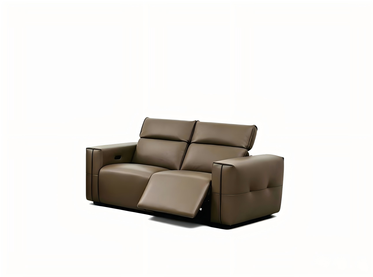 Caldraven 3+2 Power Reclining Sofa & Loveseat Set – Brown