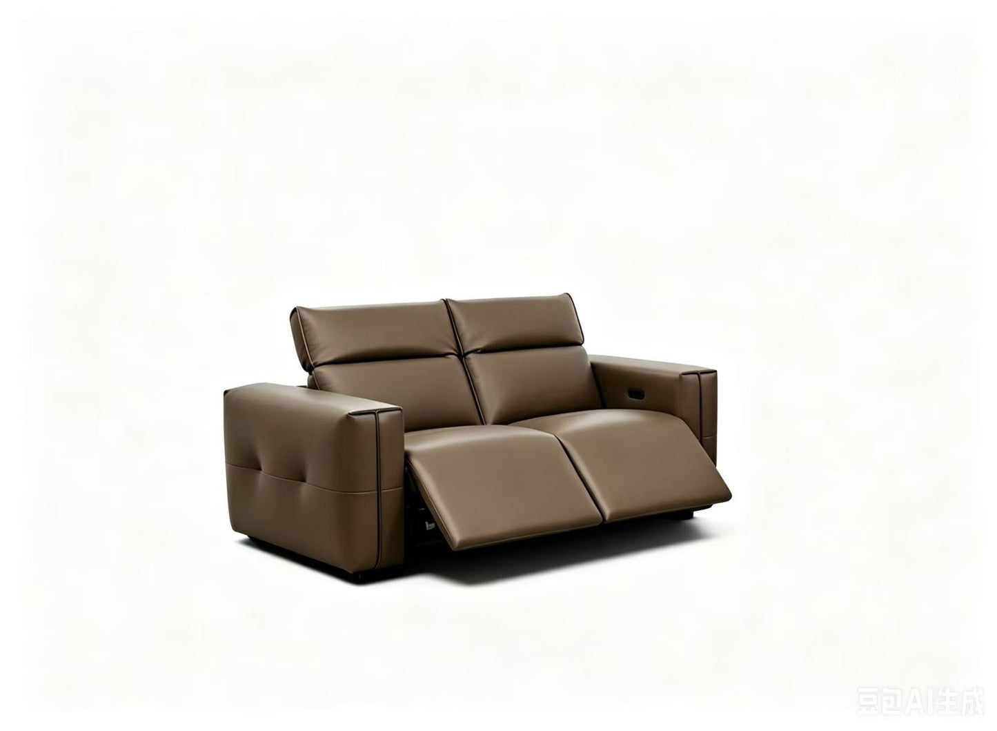 Caldraven 3+2 Power Reclining Sofa & Loveseat Set – Brown