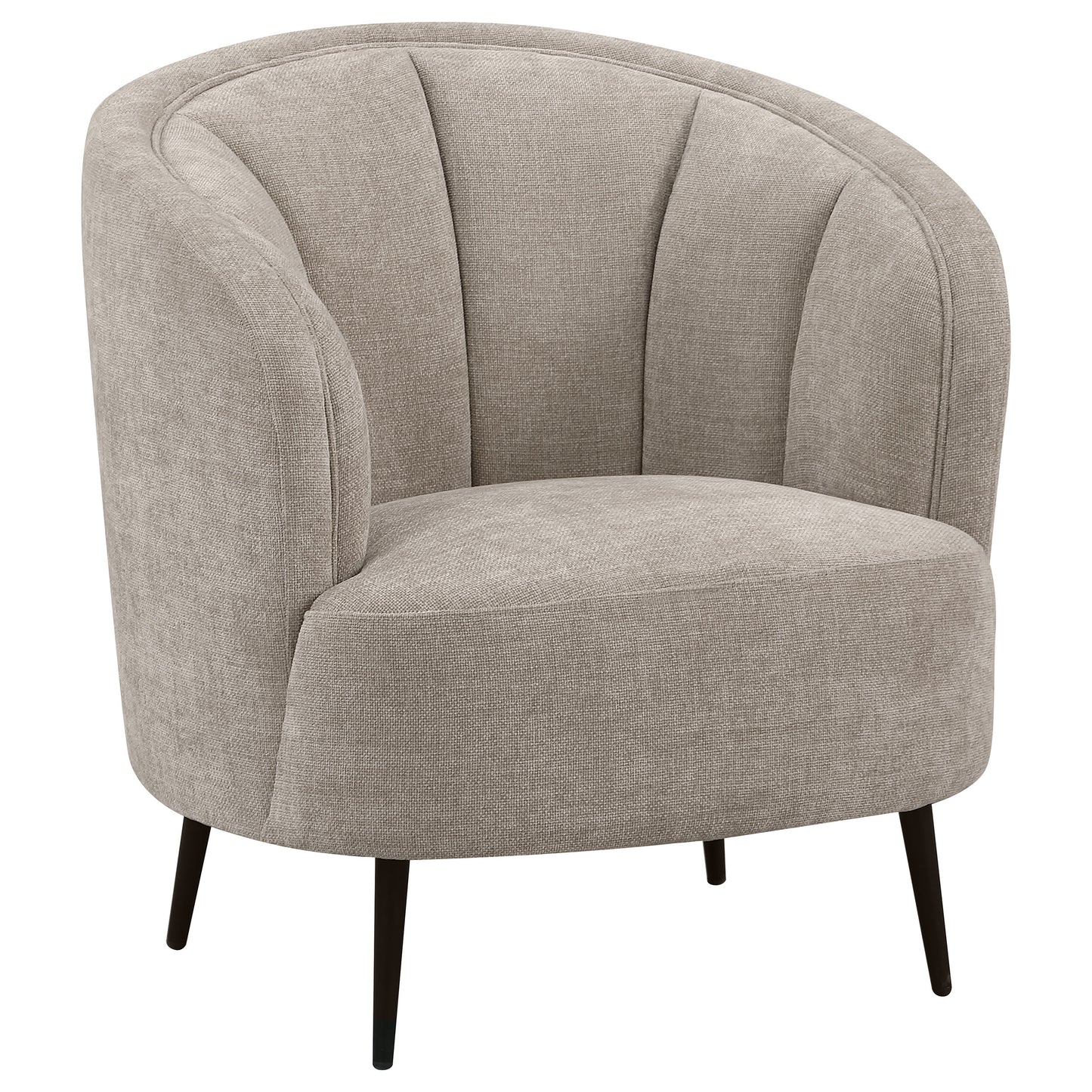 Arden Channel Accent Chair – Beige