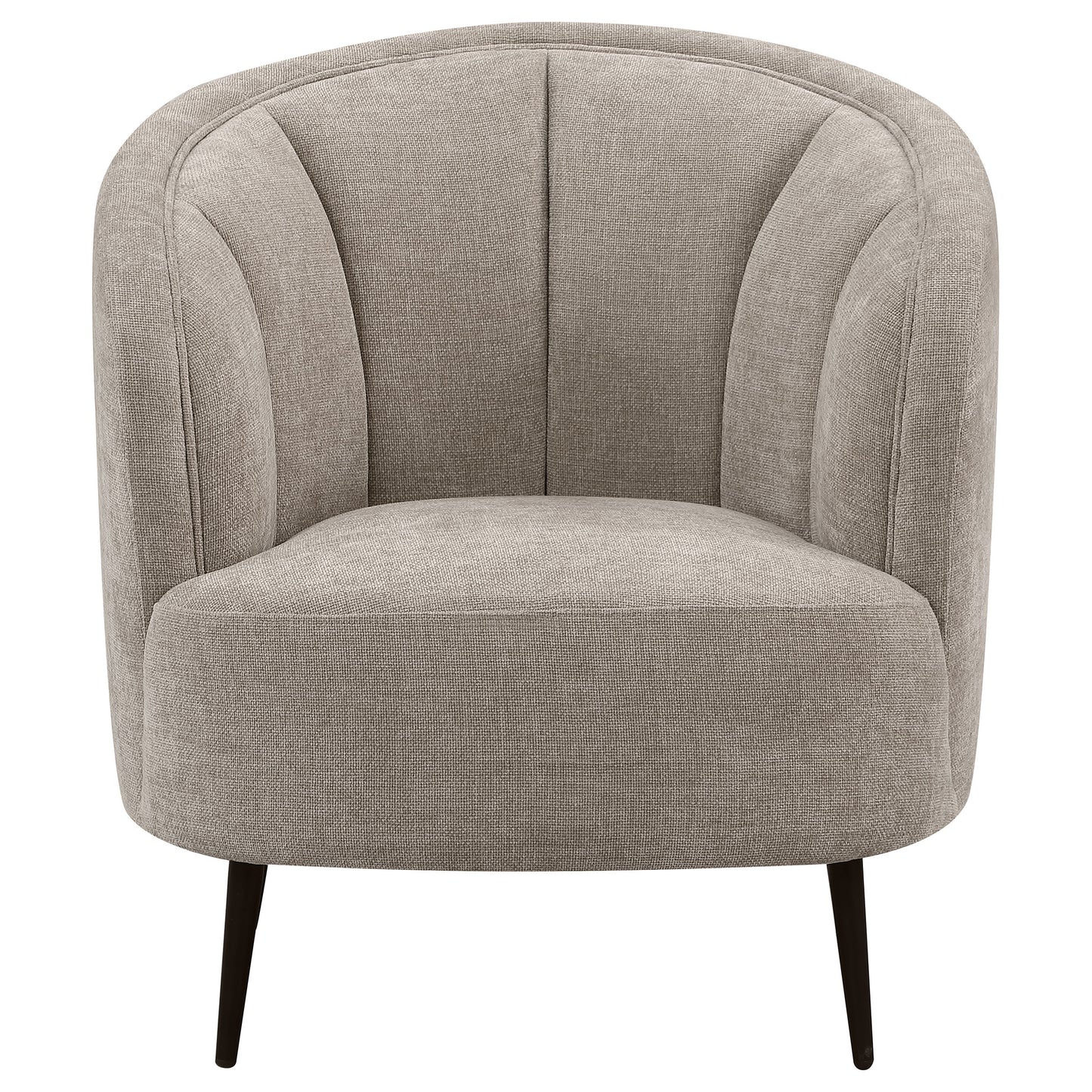 Arden Channel Accent Chair – Beige