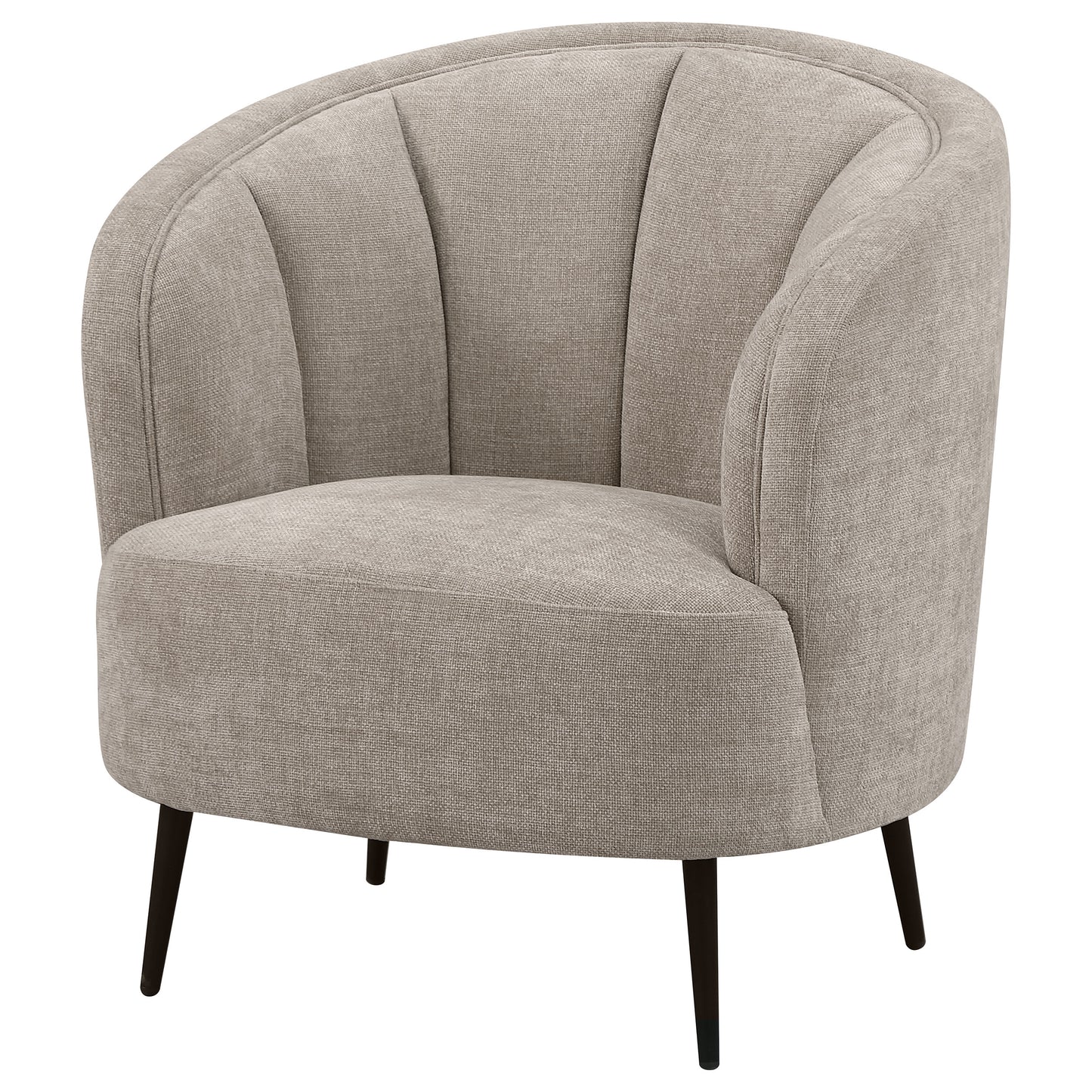 Arden Channel Accent Chair – Beige