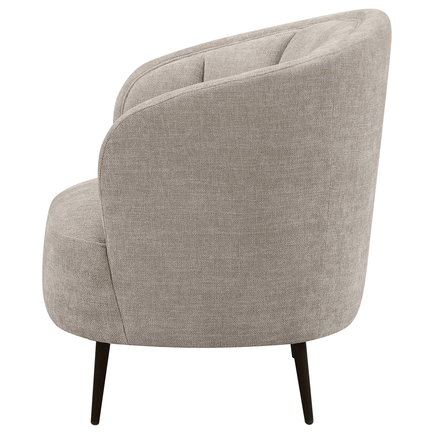 Arden Channel Accent Chair – Beige