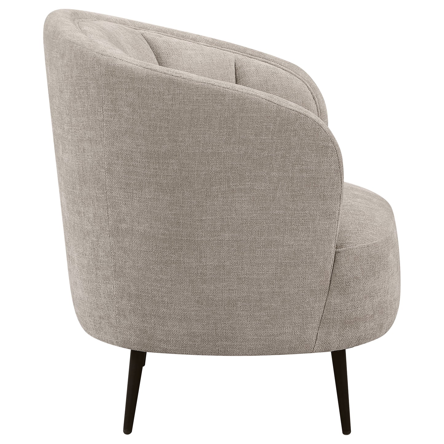 Arden Channel Accent Chair – Beige