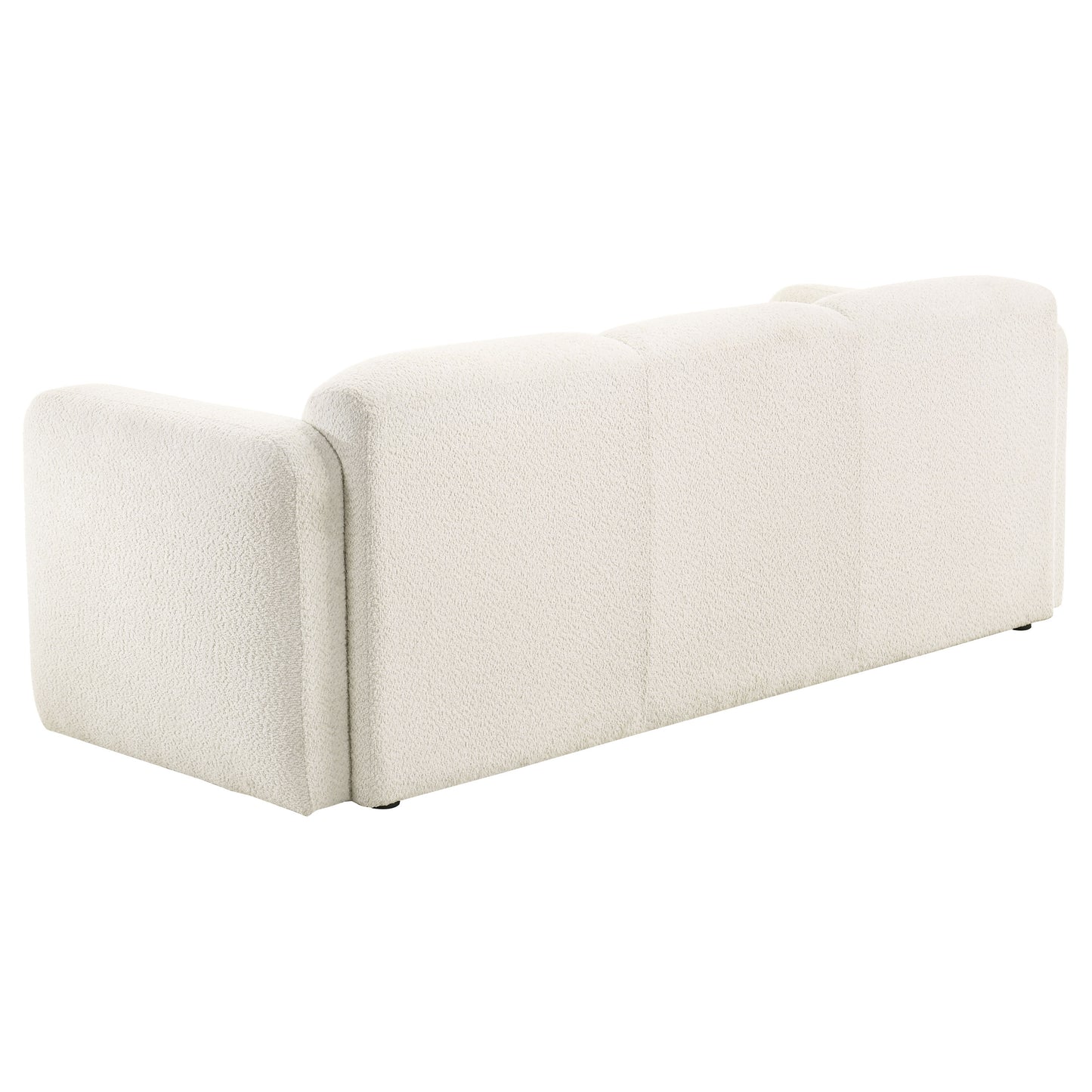 Camden Sculpted Track Arm Sofa – Textured Ivory