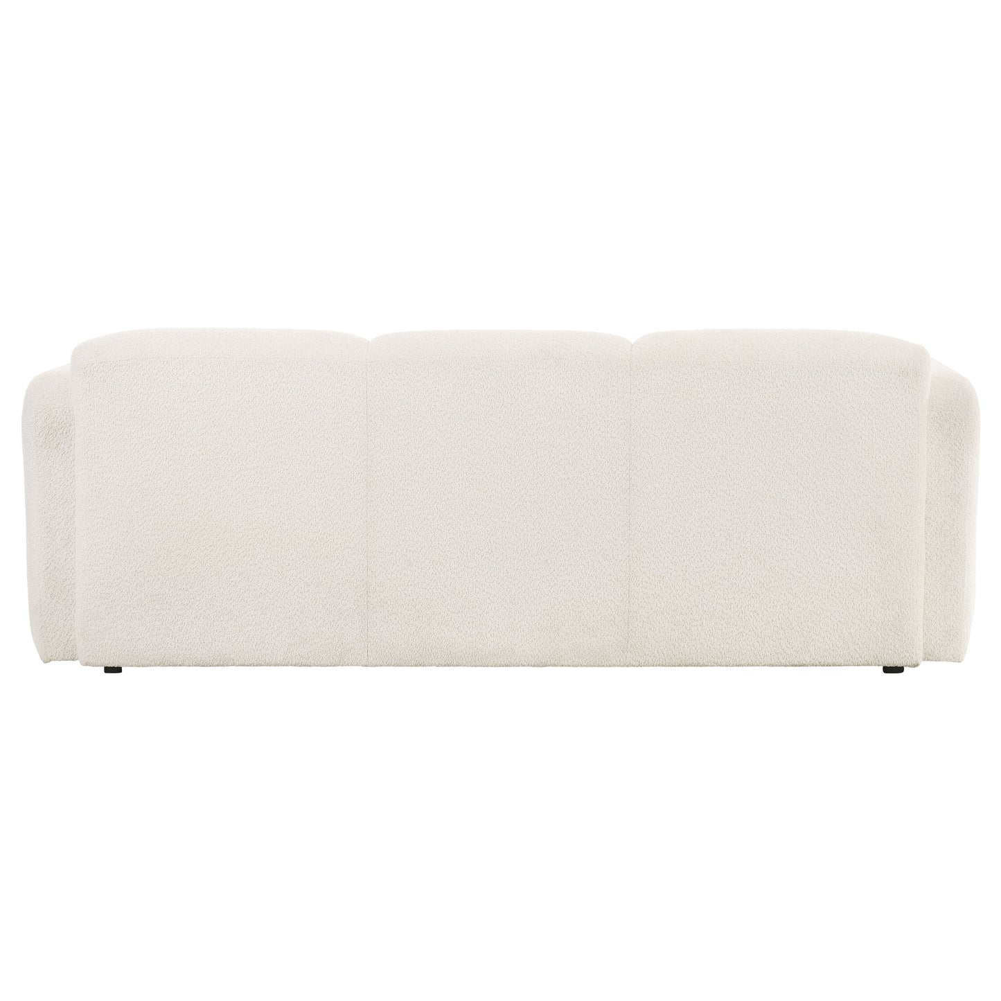 Camden Sculpted Track Arm Sofa – Textured Ivory