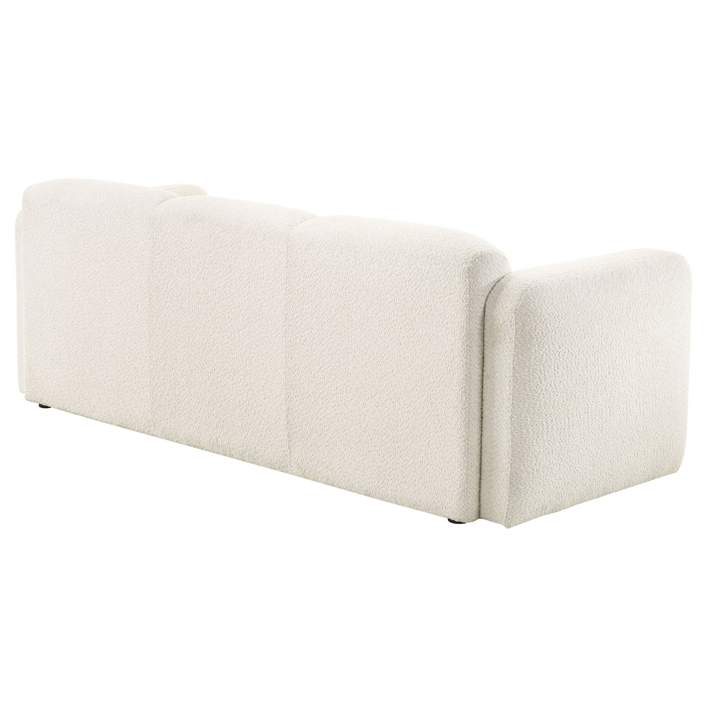 Camden Sculpted Track Arm Sofa – Textured Ivory