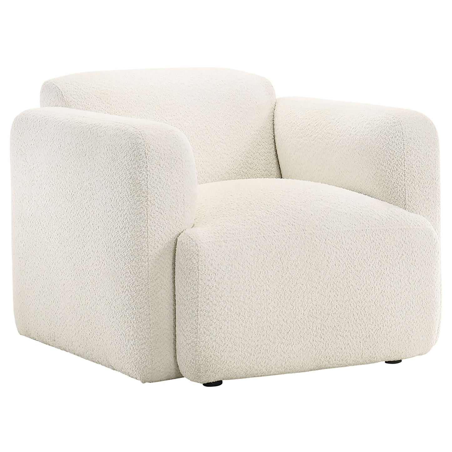 Virelle Round Armchair – Cream Cloud