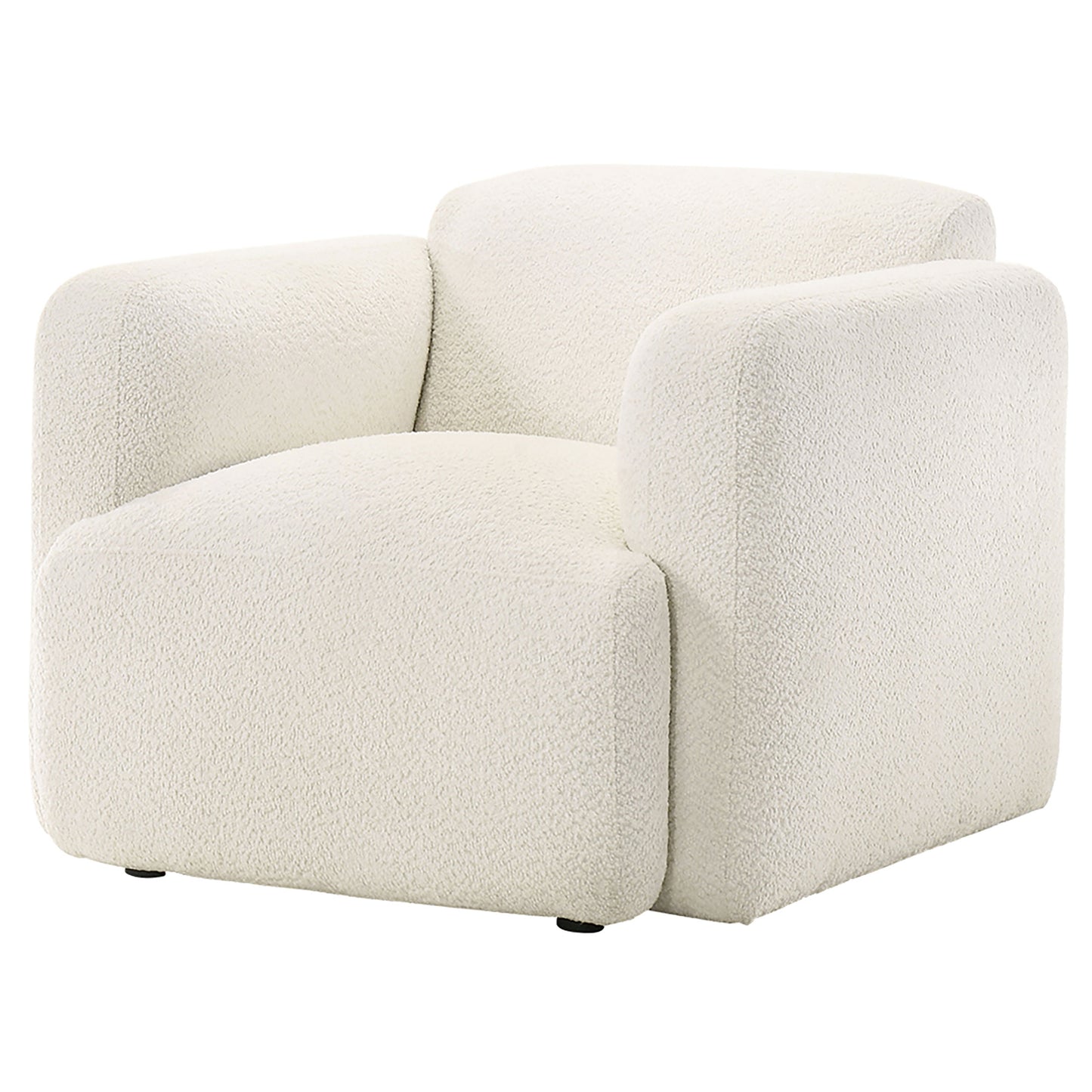 Virelle Round Armchair – Cream Cloud