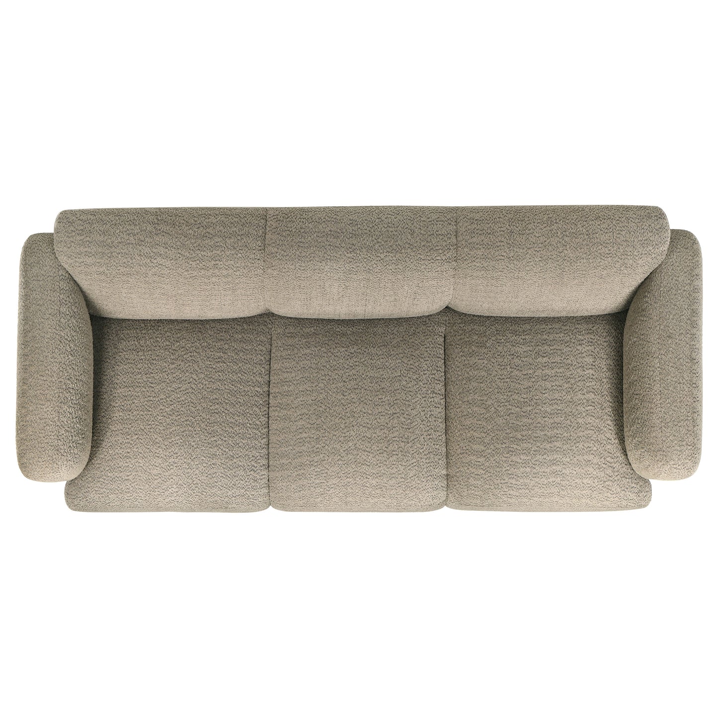 Camden Sculpted Track Arm Sofa – Chestnut Brown