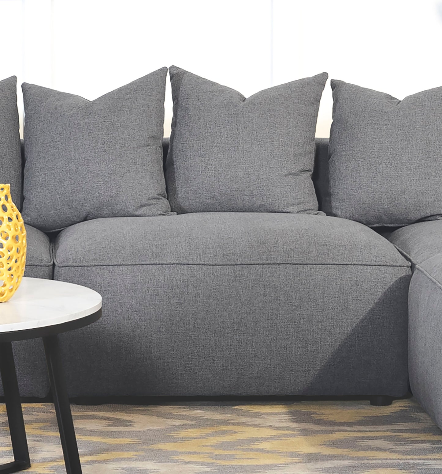 Arielle Slip Silhouette Chair – Storm Grey
