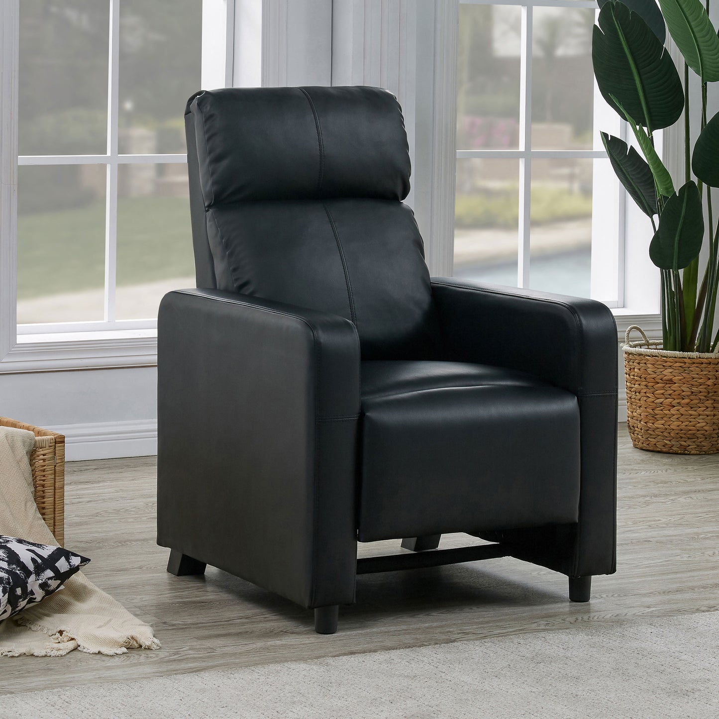 Velaro Black Motion Lounge Chair