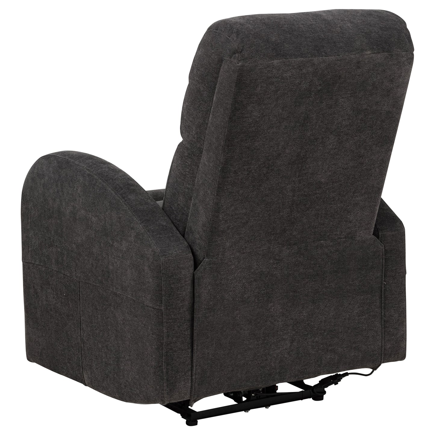 Zayden Graphite Power Lounge Chair