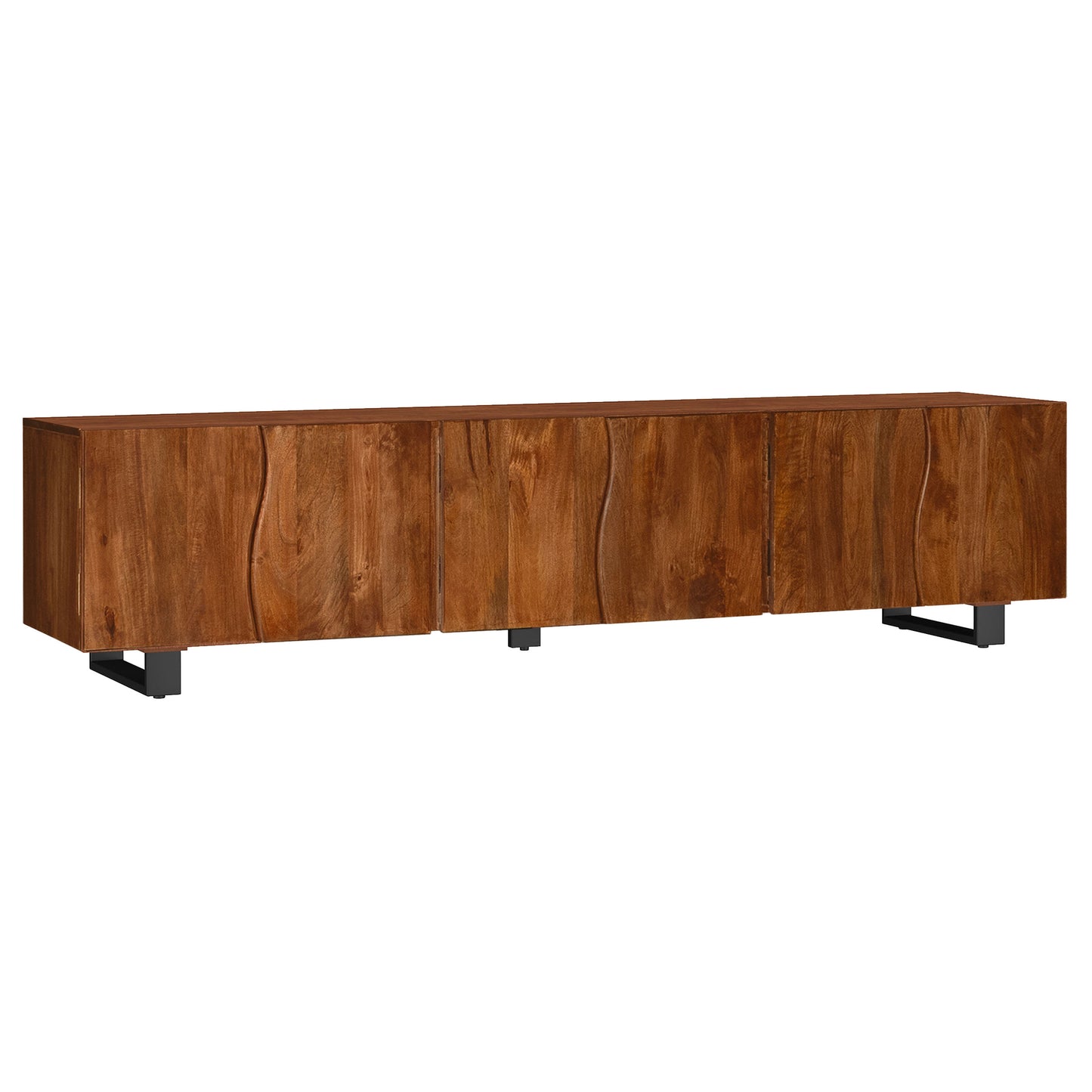 Crash 86” Mango Wood Media Console