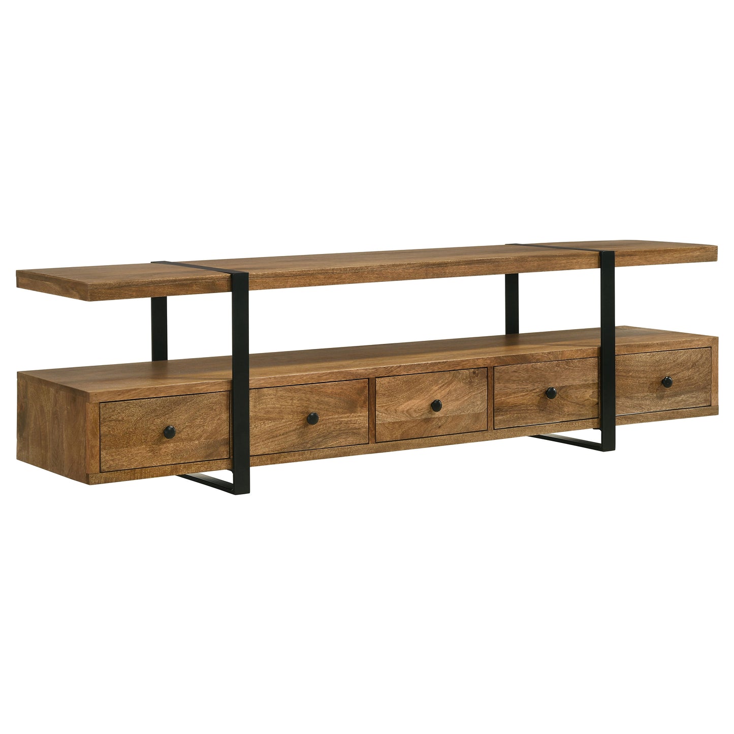 Kairo 70” Mango Wood Media Console