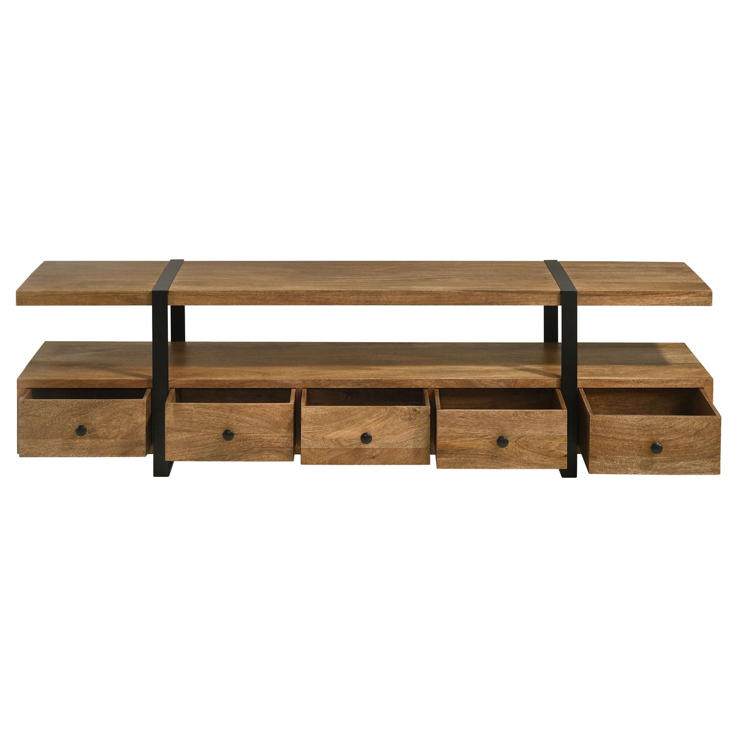 Kairo 70” Mango Wood Media Console
