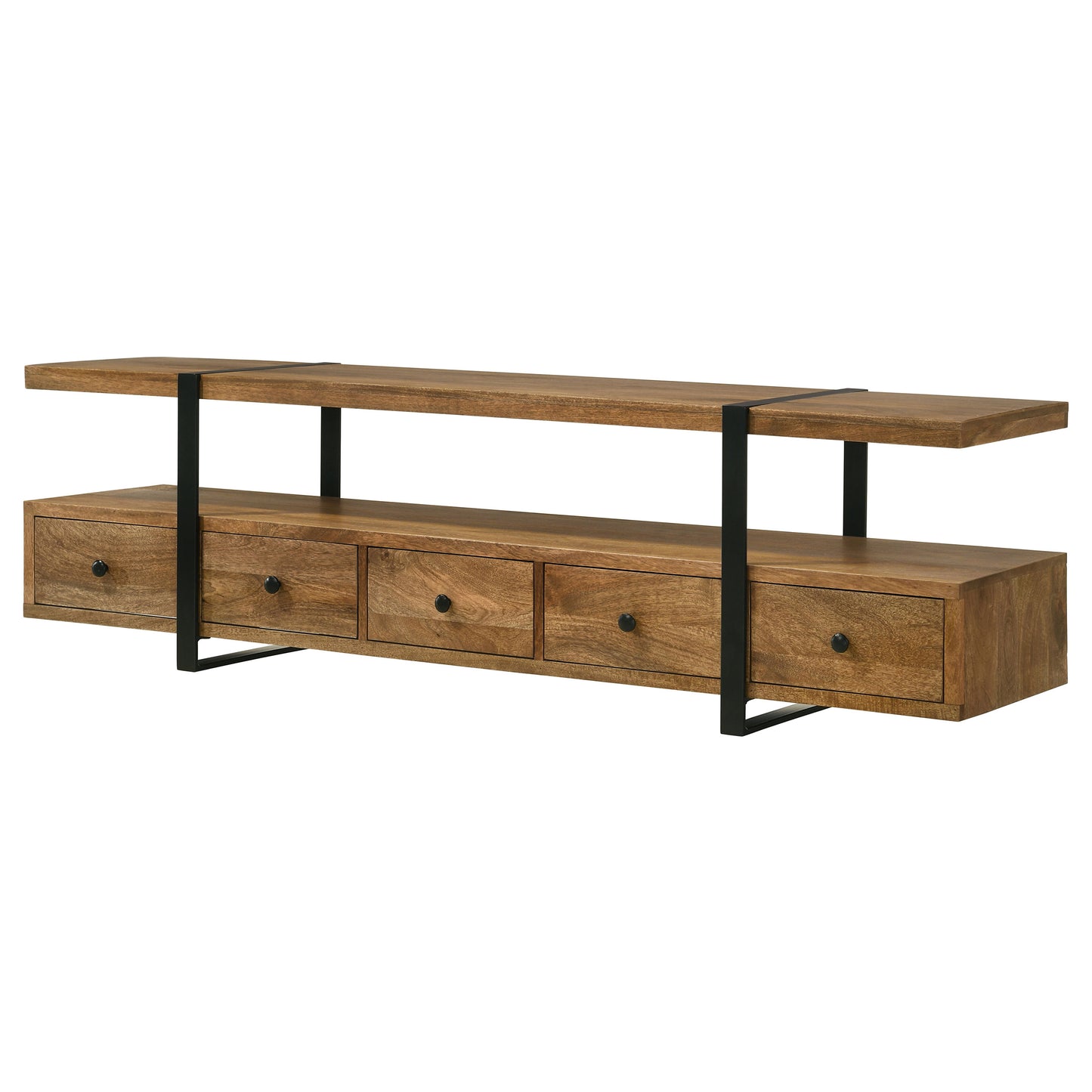 Kairo 70” Mango Wood Media Console