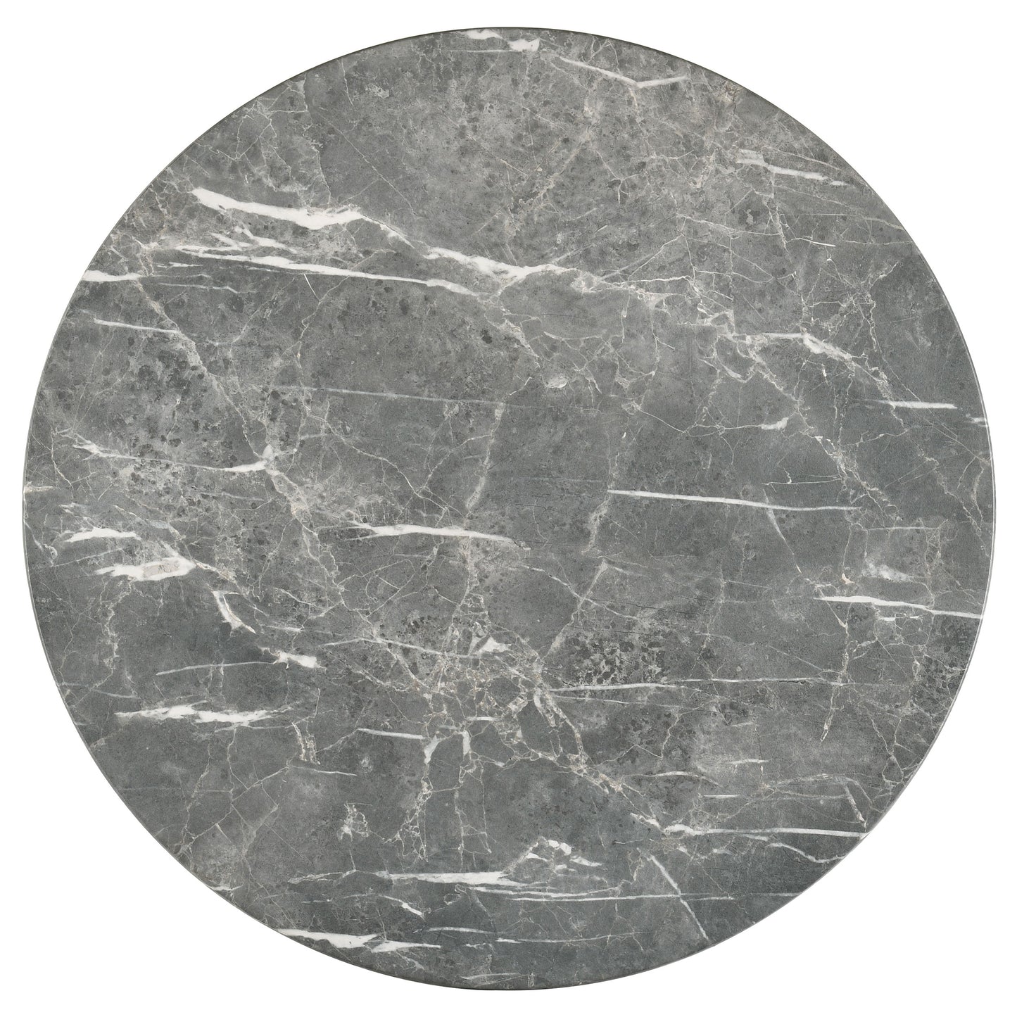 Nuvora Round SmartTop Coffee Table Grey and Natural