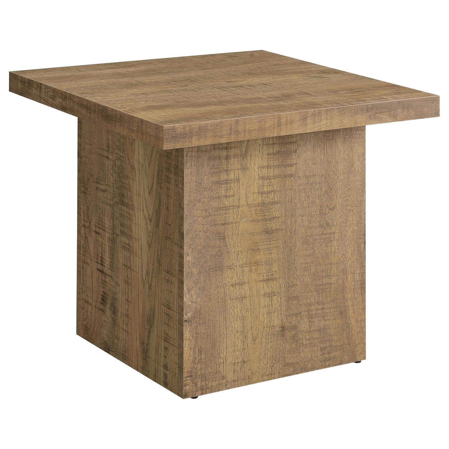 Devar 2-Piece Mango Wood Square Coffee and End Table Set
