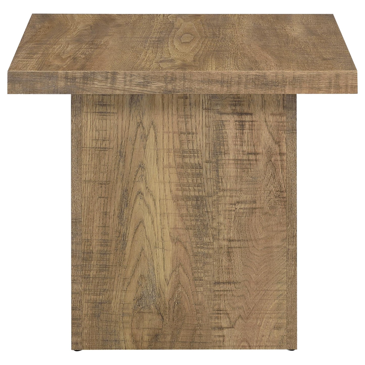 Devar 2-Piece Mango Wood Square Coffee and End Table Set