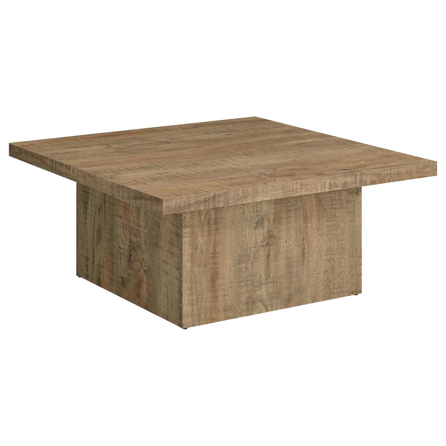 Devar 2-Piece Mango Wood Square Coffee and End Table Set
