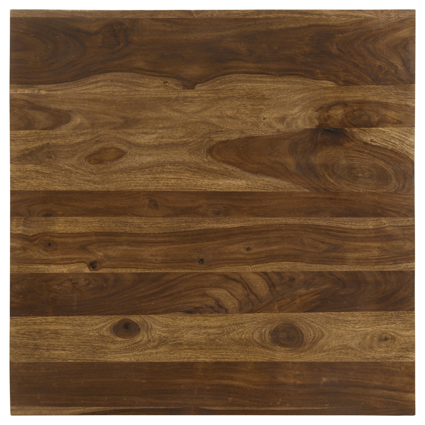 Auremont Square Sheesham Wood Coffee Table Auburn Finish