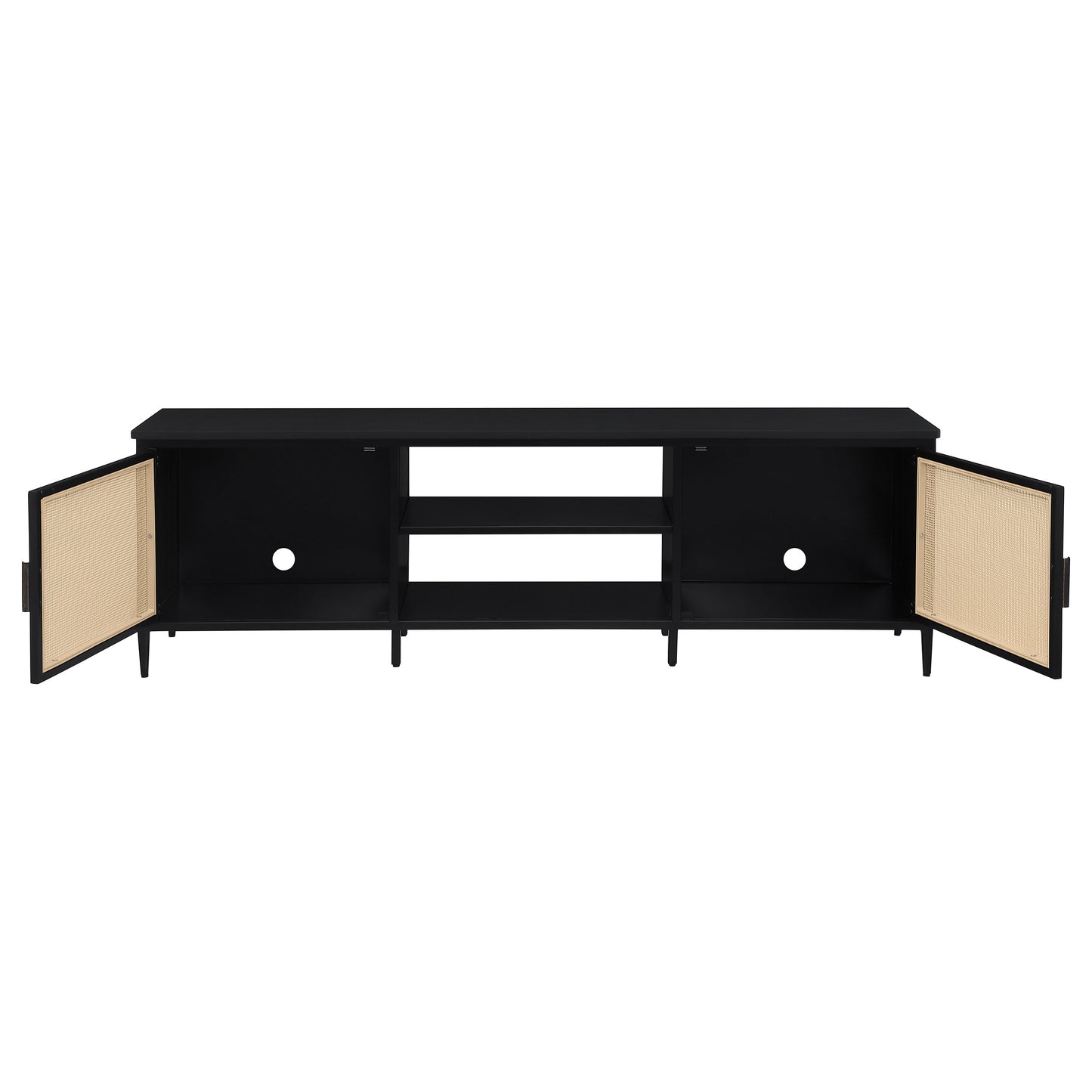 Arvella 70” Rattan Media Console