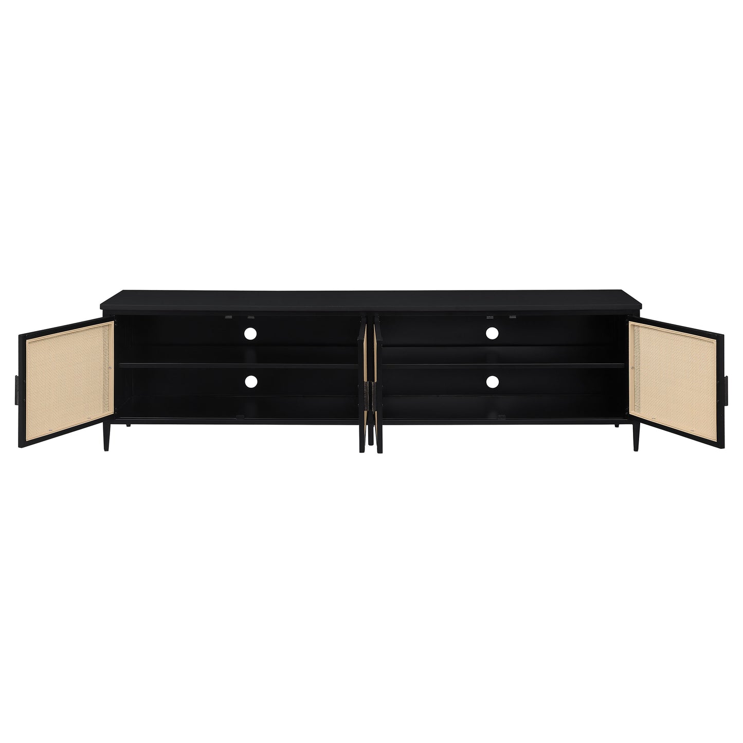 Arvessa 70” Rattan Grand Media Console