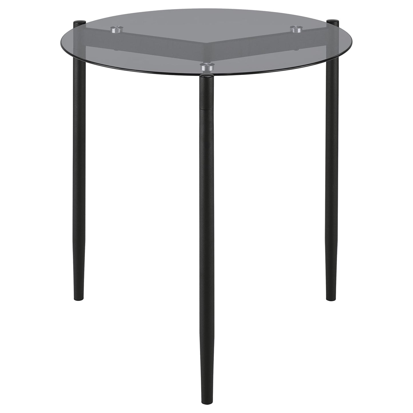 Rosalie Grey Round Coffee & Accent Table Set (2-Piece)
