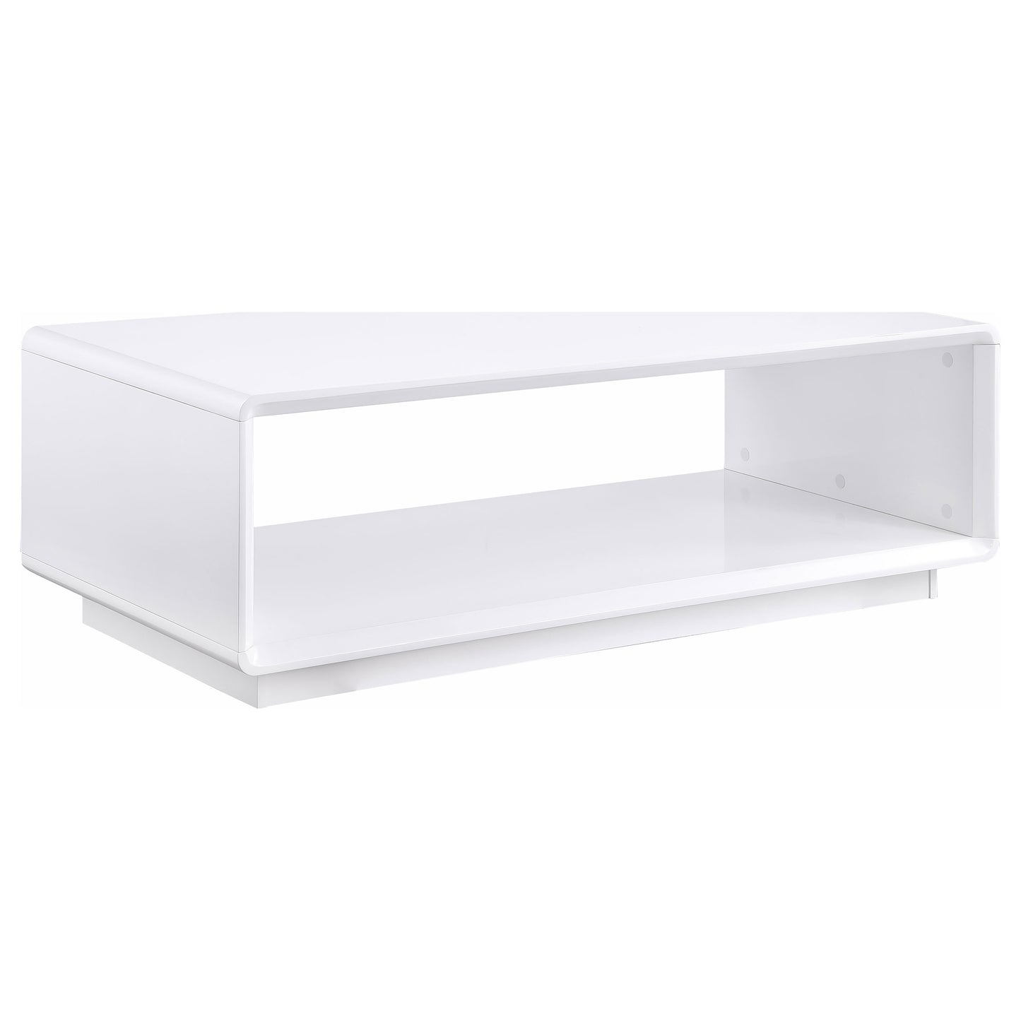 Paseo White High Gloss Rectangular Coffee Table