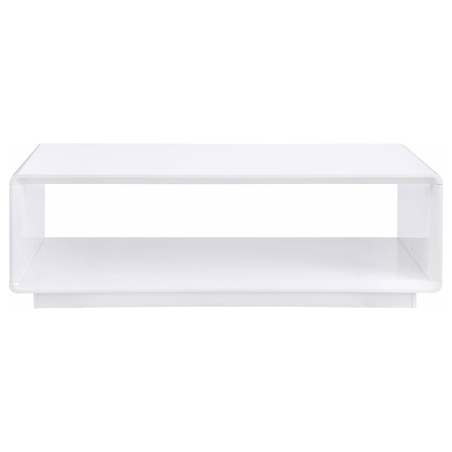 Paseo White High Gloss Rectangular Coffee Table